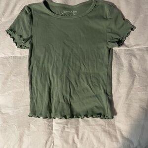 Aeropostale Green Women's Top